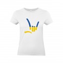 T-shirt dla Ukrainy ILY (I-Love-You), wzór 2