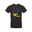 T-shirt for Ukraina ILY (I-Love-You), pattern 2