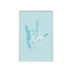 ILY TURQUOISE (I-Love-You) poster, 61x91, pattern 1