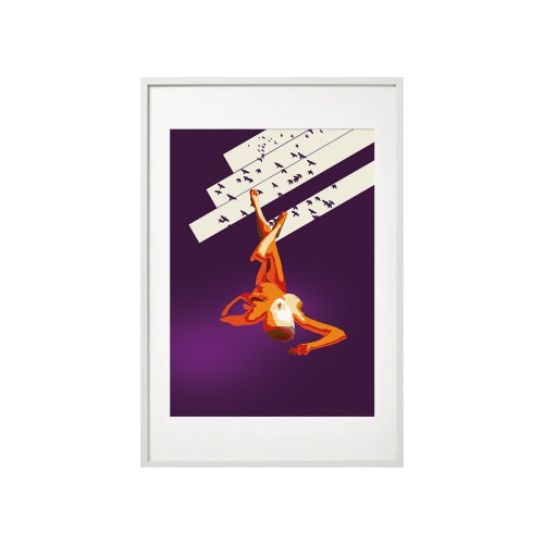 Plakat "Cisza", 50x70