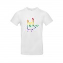 T-shirt ILY RAINBOW (I-Love-You), kontur