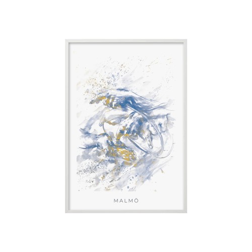 "Malmo" poster, A3